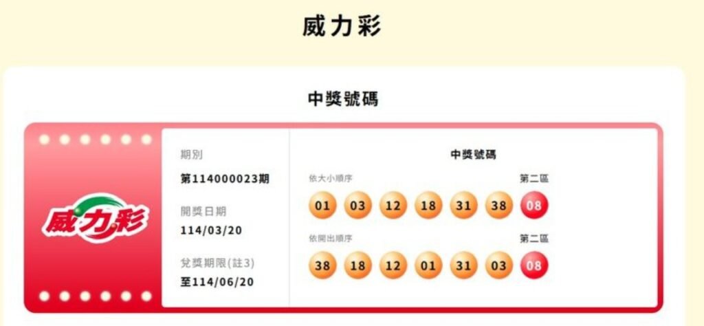 539開獎